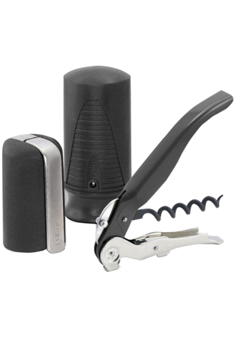 Pulltex Wine & Champ Starter Set (3Pcs) Blk (107-781-00)  (Promo)-175433