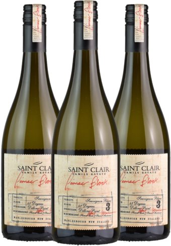 Saint Clair Block 3 Sauvignon Blanc 2024 - 3 Bottle Pack-BP_130758