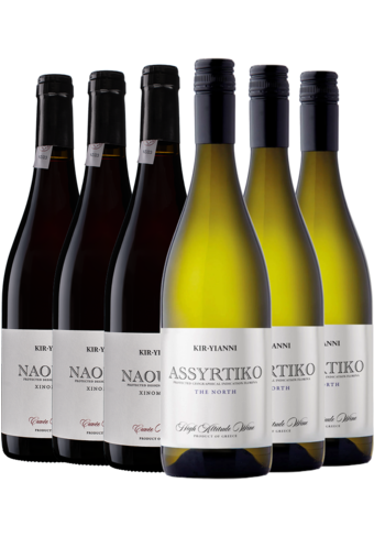 Kir Yianni Assyrtiko White 2023 & Xinomavro Red 2021 - 6 Bottle Pack-130808