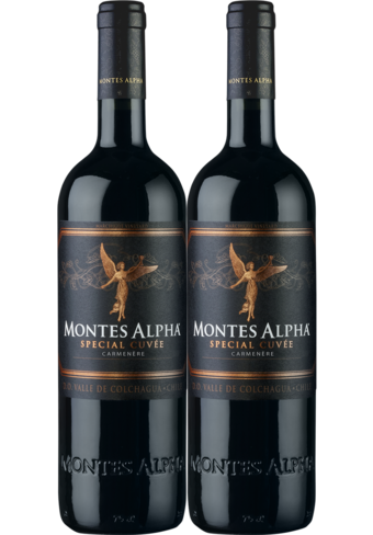 Montes Cuvee Alpha Special Cuvee Carmenere 2022 2-pack-130826