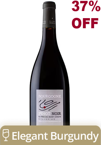 Au Pied du Mont Chauve Bourgogne Pinot Noir 2017 (Promo)-130119