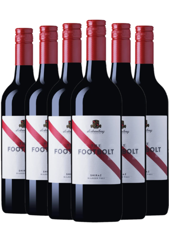 d'Arenberg Footbolt Shiraz 2022 - 6 Bottle Pack-134142