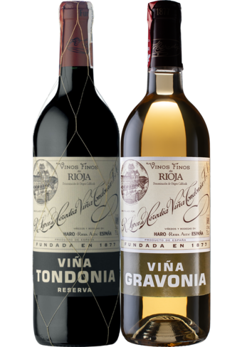 Bodegas Lopez de Heredia Vina Tondonia Tondonia Reserva 2012 & Gravonia Crianza 2016 - 2 Bottle Pack-152566
