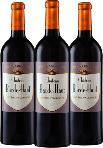 Chateau Barde-Haut St Emilion Grand Cru 2020 - 3 Bottle Pack-152710