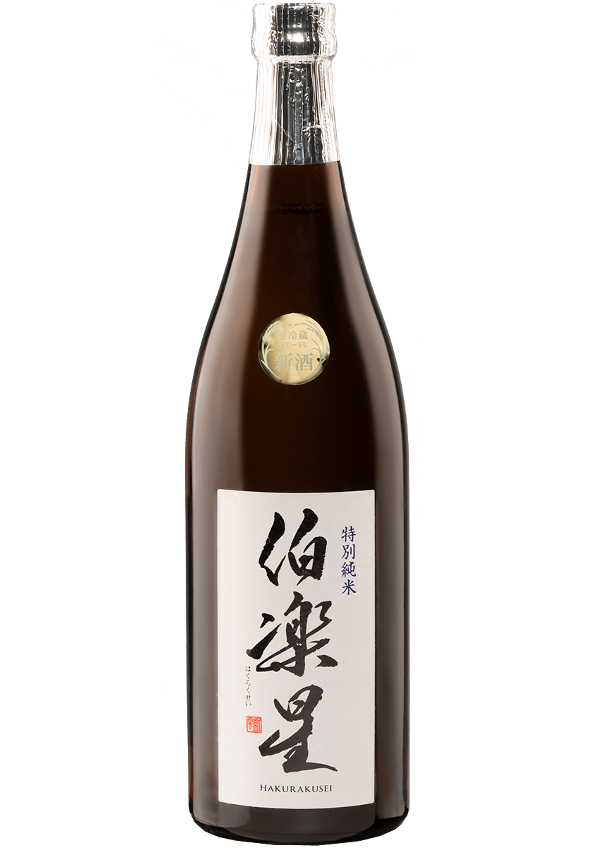 Hakurakusei Tokubetsu Junmai (伯楽星 特別純米) (Clearance sale item – other promotion offers and W Rewards are not applicable)-344021