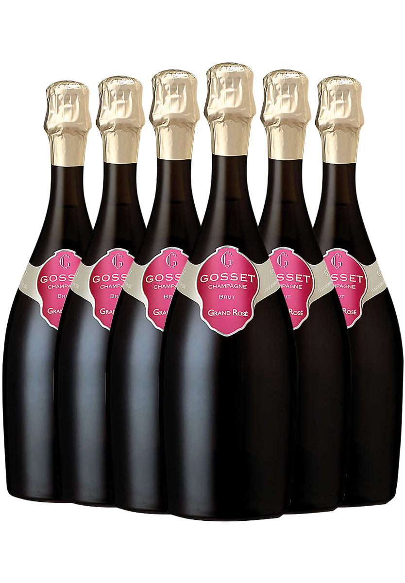 Buy Gosset Grand Rose Brut (Gift Box) 6 Bottle Pack Watson's Wine